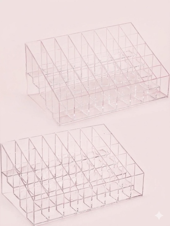 Other - 2 Pack Lipstick & Makeup Organizer, 40 Slot Acrylic Cosmetic Display Case